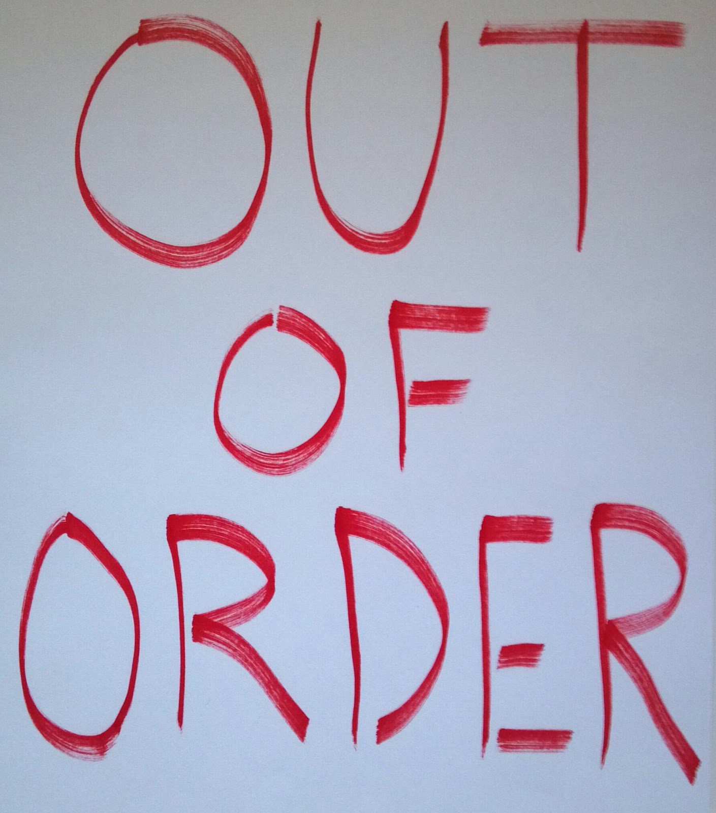 out-of-order