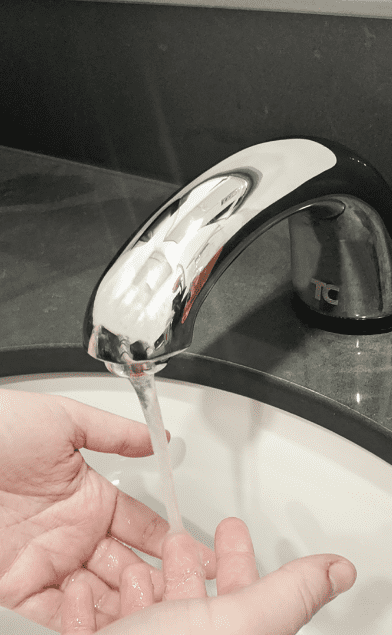 Autofaucet automated water saving