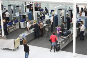 Luggage Checkin At Airport